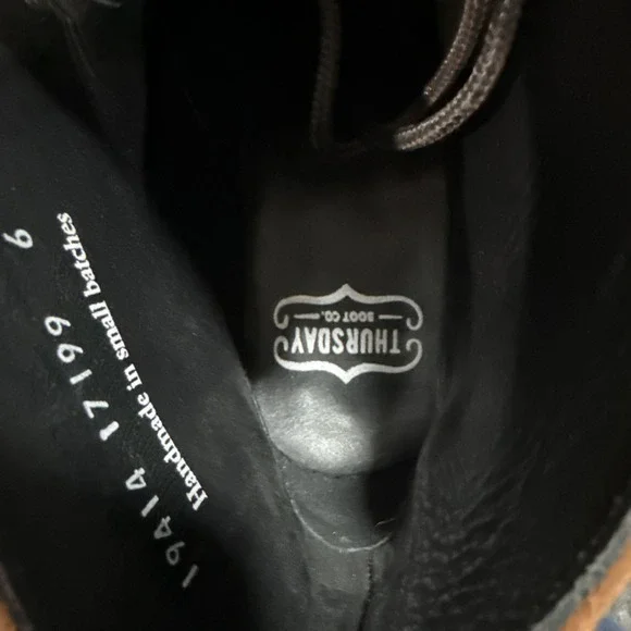 Thursday Boot Company Men's Captain Arizona Adobe Lace-Up Boots Size 10.5 - Picture 9 of 10